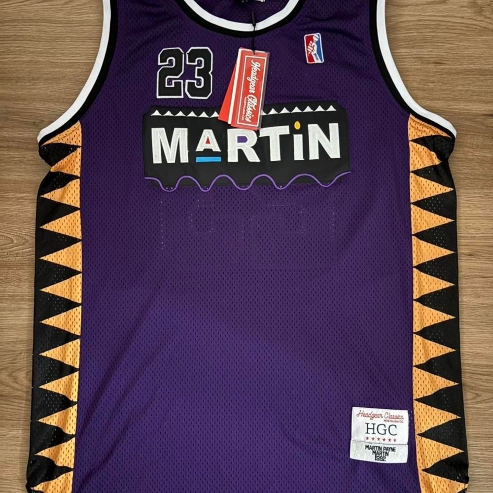 Headgear Classics Martin Payne Purple Basketball Jersey (XL)